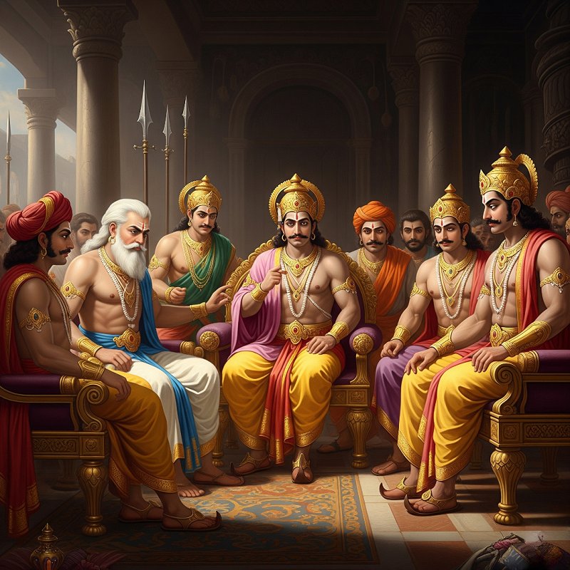 Karna, Duryodhana planned to attack Panchal to eliminate Pandavas