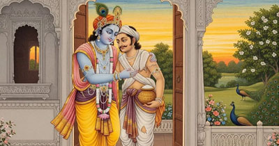 Krishna and Sudama