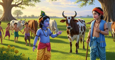 Krishna the Shepherd Boy