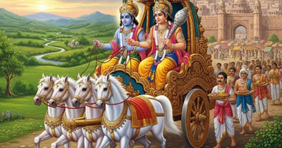 Krishna Journey to Mathura