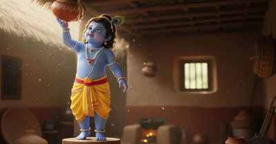 Krishna Loves Butter