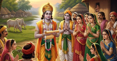 Uddhava Visits Vrindavan