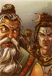 Maharishi Bhrigu and Shiva