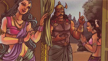 Mandodari, Maya and Ravana