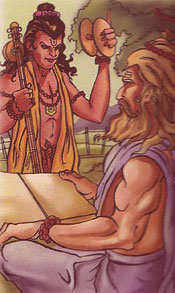 Narada and Ved Vyasa