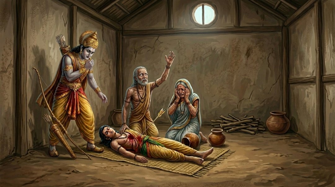 Blind parents of Shravana Kumar cursed king Dasaratha in anger