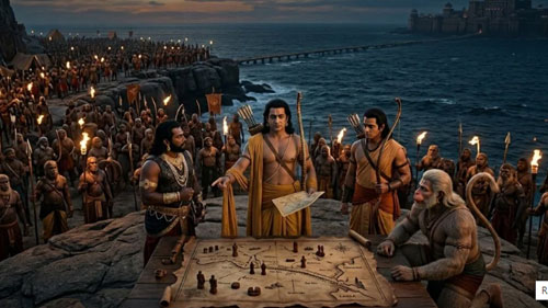 Preparation for War: Rama's Strategic Campaign Before the Final Battle