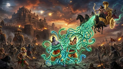 The Battle with Meghnad - Rama Faces Ravana's Powerful Son