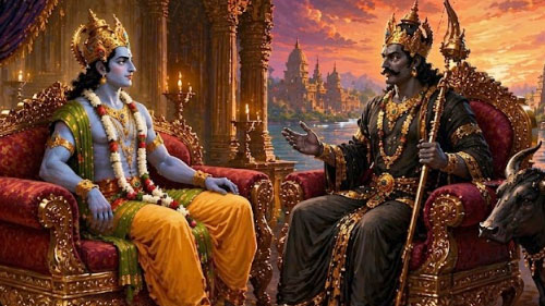 Yamaraj Meets Lord Rama - The Story Behind His Departure