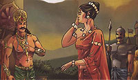 Shakuntala and Dushyanta