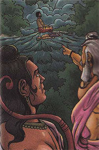 Rama sets out to kill Shambhuk