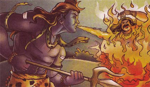 Shiva and Dushan