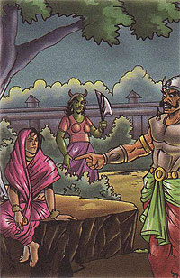 Sita and the Rakshasis