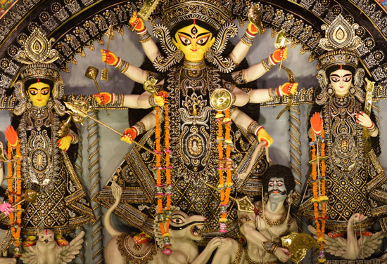 The Goddess Durga Slaying Mahishasura
