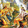 Indra and Shri Krishna