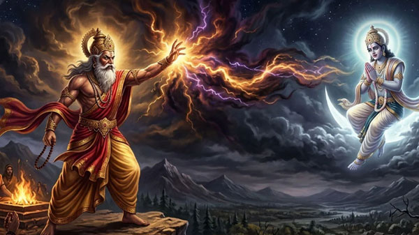The Curse and Grace of the Moon - story on Lord Shiva