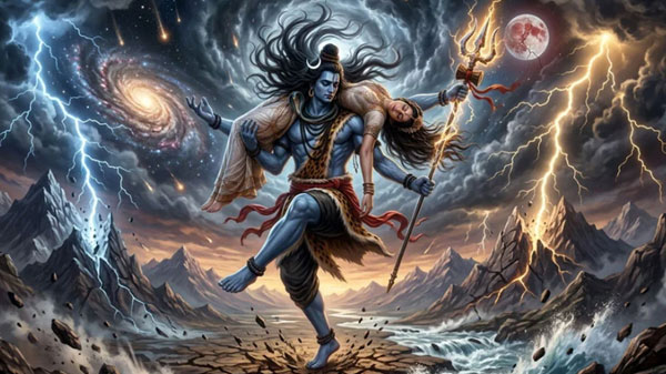 The tandava of grief and the origin of the Shakti Peethas - Shiva's sacred dance