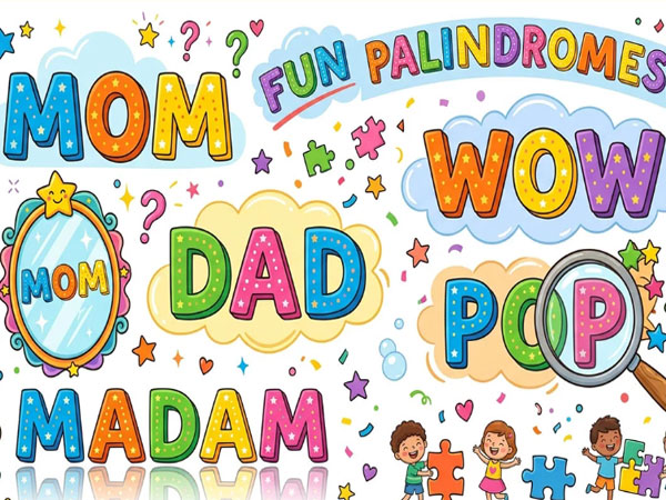 Pelindromes for kids
