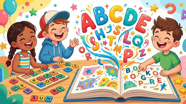 Fun word games and puzzles for kids