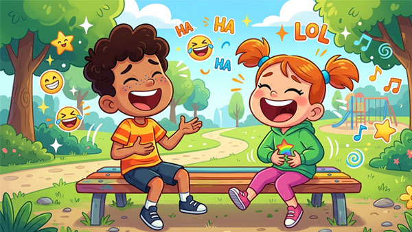 joke illustration for kids