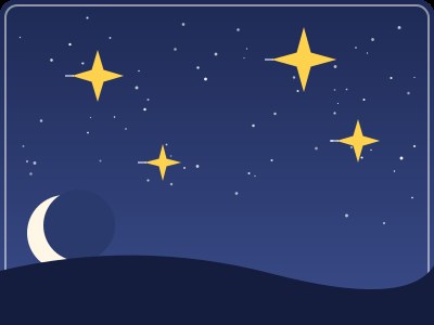 twinkling stars