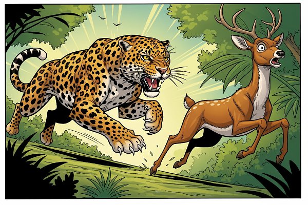 Chasing the Deer - A Moral Story for Kids on Overconfidence