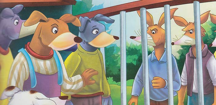 Dogs & Wolves Don't Mix - Moral Story for Kids