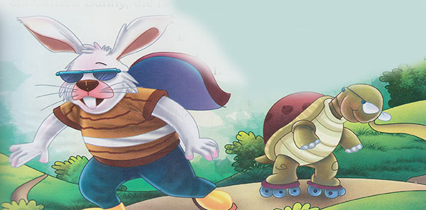 Dozy Tortoise Wins the Race - Aesop's Fable & Moral Story