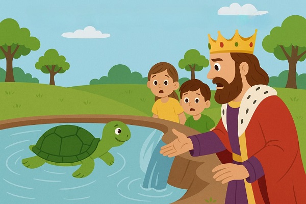 How the Turtle Saved Its Life - Wise Jataka Tale for Kids