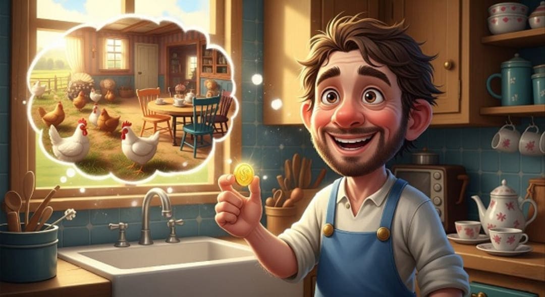 John's Poultry Farm - A Moral Story for Kids on Dreaming Wisely