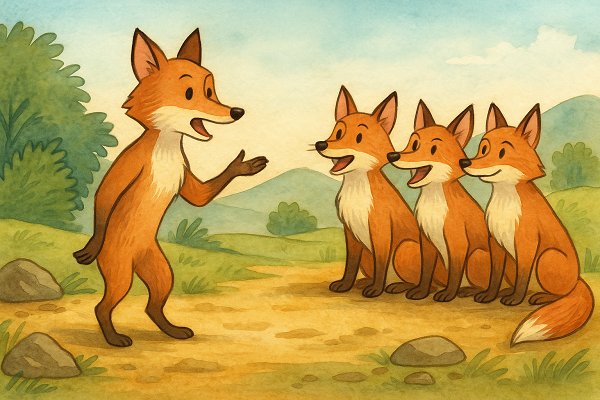 The Fox Without Tail - Kids Moral Story | KidsGen