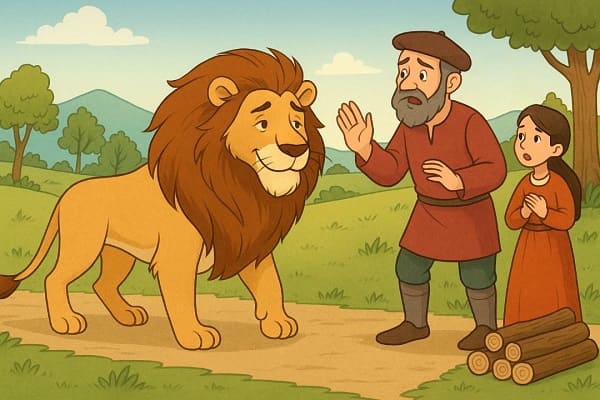 The Lion in Love - Aesop's Fable on Love, Sacrifice & Wisdom