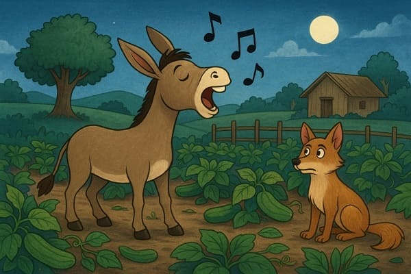 The Musical Donkey - A Panchatantra Tale with a Moral