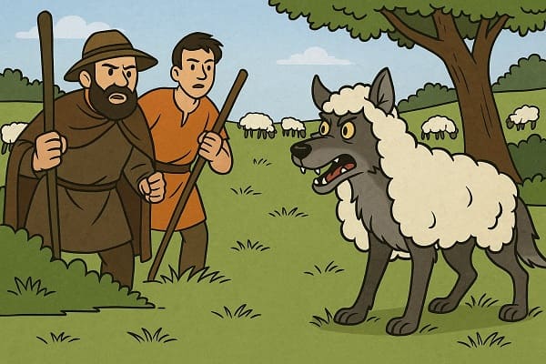 The Shepherd and the Wolf - A Fable About Deception & Consequences