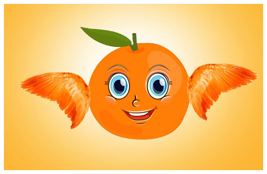 The Flying Orange - a poem for kids
