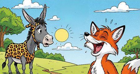 Denzil the Lion-heart - animal story