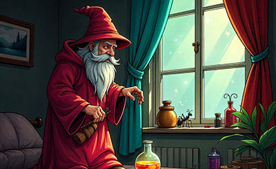 Don't Annoy Wizards - animal story