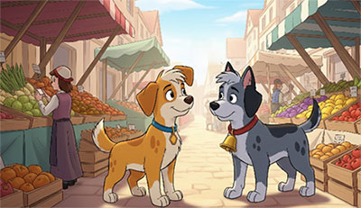 Dusty The Dog - animal story