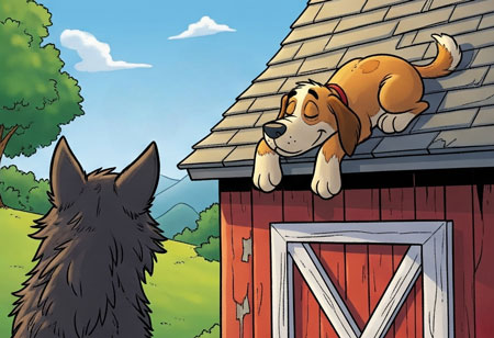 The Empty-headed Wolf - an animal story