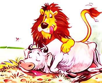 The Generous Lion - Animal Story