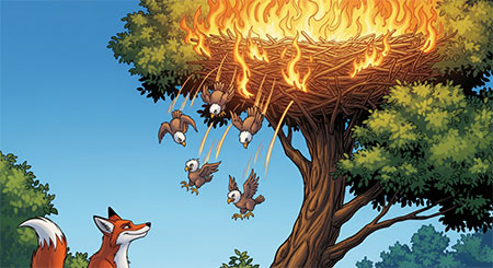 Tit for Tat - animal story