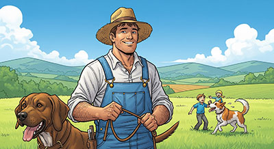 Whose Work is The Hardest? - animal story