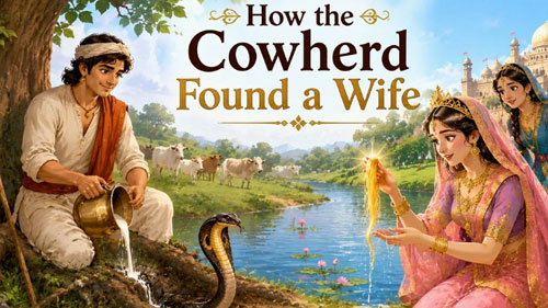 Folk Tale: How the Cowherd Found a Wife