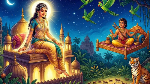 Folk Tale: How The Raja's Son Won The Princess Labam
