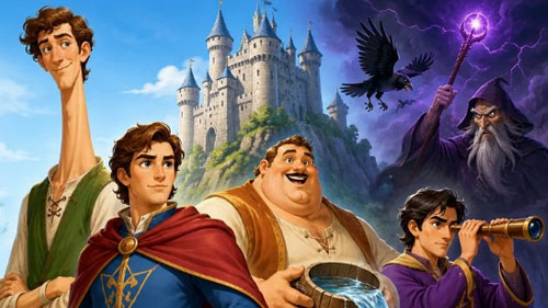 Folk Tale: Long, Broad and Sharpsight
