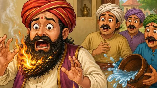 Folk Tale: The Bearded Fool