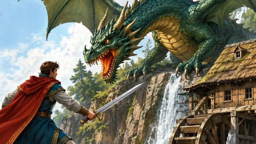 Folk Tale: The Dragon and the Prince