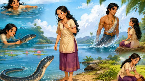 Folk Tale: The Eel and the Coconut Tree