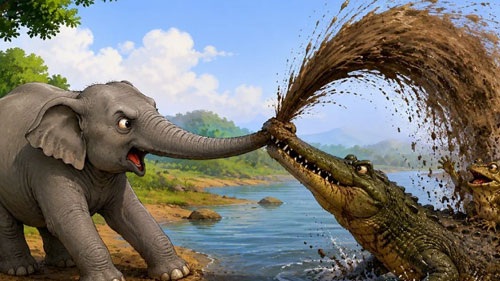 Folk Tale: The Elephant's Nose