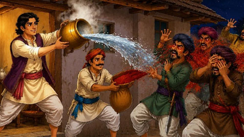 Folk Tale: The Robbers
